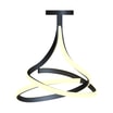 Lampa sufitowa LED czarna VISO 60 cm - 3