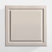 Front wykonany z płyty MDF - o grubości 1,8 cm, wykończony folią PVC.