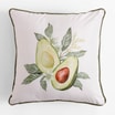 Poszewka ozdobna w awokado FRUITS 40x40 cm - 1