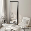 Lustro 60x170 cm w czarnej ramie ALPI - 2