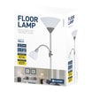 Lampa podłogowa E14 E27 podstawa szara - 6