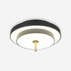 Lampa sufitowa LED czarny mosiądz KEATON - 2