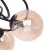 Lampa sufitowa kule czarna FLORO 5 - 2