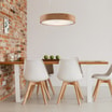 Lampa wisząca dąb EVELINE - 2