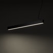 Lampa wisząca LED czarna LUXE - 2
