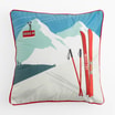 Poszewka zimowa multicolor SKI 45x45 cm - 1