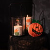 Świeca halloween dynia 6,5x14 cm - 4