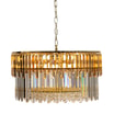 Lampa wisząca glamour złota CAMILLE 60 cm - 3