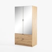 Szafa 2-drzwiowa z lustrem MAXI 100 cm - 1