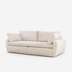 Sofa 3-osobowa rozkładana DL kremowa MEVI - 2