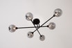 Lampa sufitowa kule czarna BASIS - 1