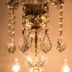 Żyrandol świecznikowy retro złoty CHATEAU 70 cm - 5
