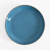 Talerz deserowy RUSTIC BLUE 21 cm - 1
