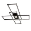 Lampa sufitowa LED 45W czarna ASMIN z pilotem - 6