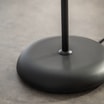Lampa podłogowa czarna PESO - 5