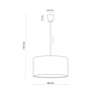 Lampa wisząca niebieska RONDO KIDS - 2