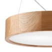 Lampa wisząca dąb EVELINE - 3