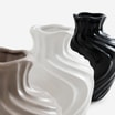 Wazon ceramiczny, biały, 19 cm - 5