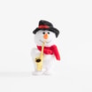 Figurka pluszowa z saksofonem tańcząca i grająca MIX 21 cm - 2