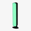 Lampa biurkowa LED RGB z pilotem czarna TORP - 4