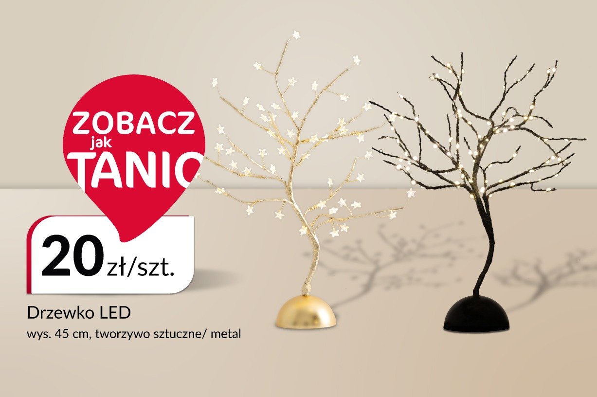 Zobacz jak Tanio - Drzewko LED