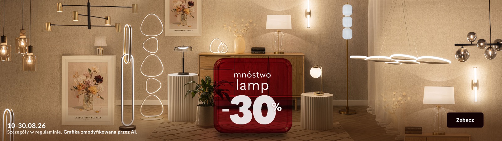 Mnóstwo Lamp -30% | Agata