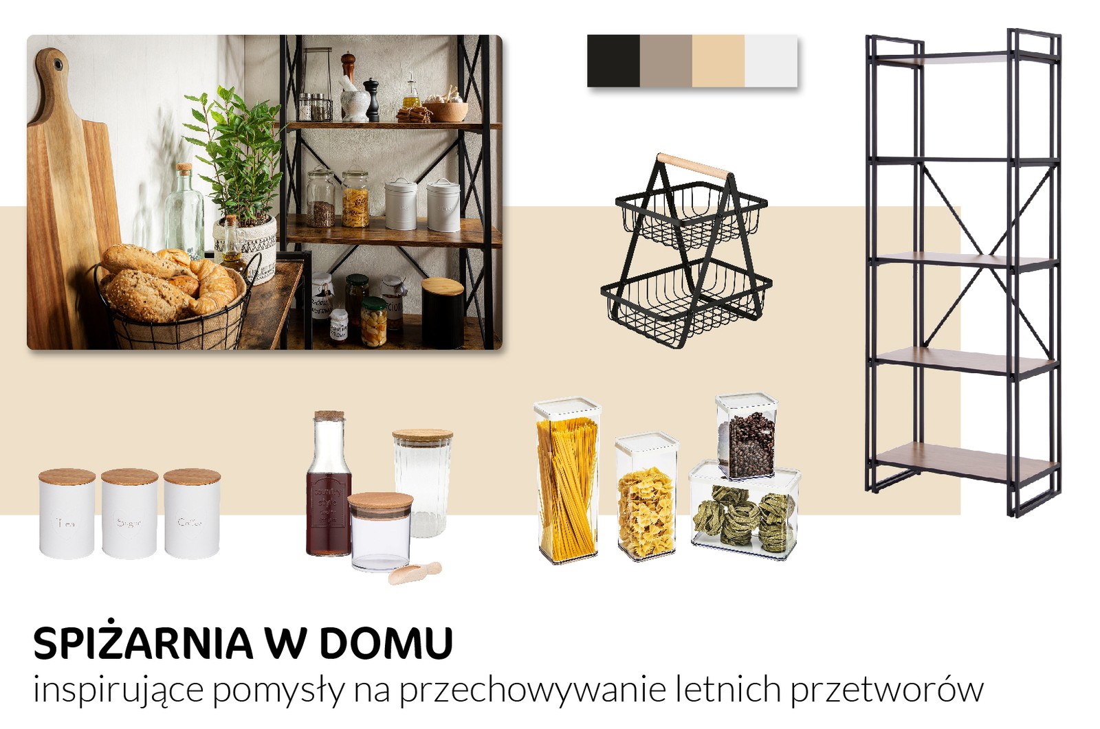 Spiżarnia w domu - inspiracje