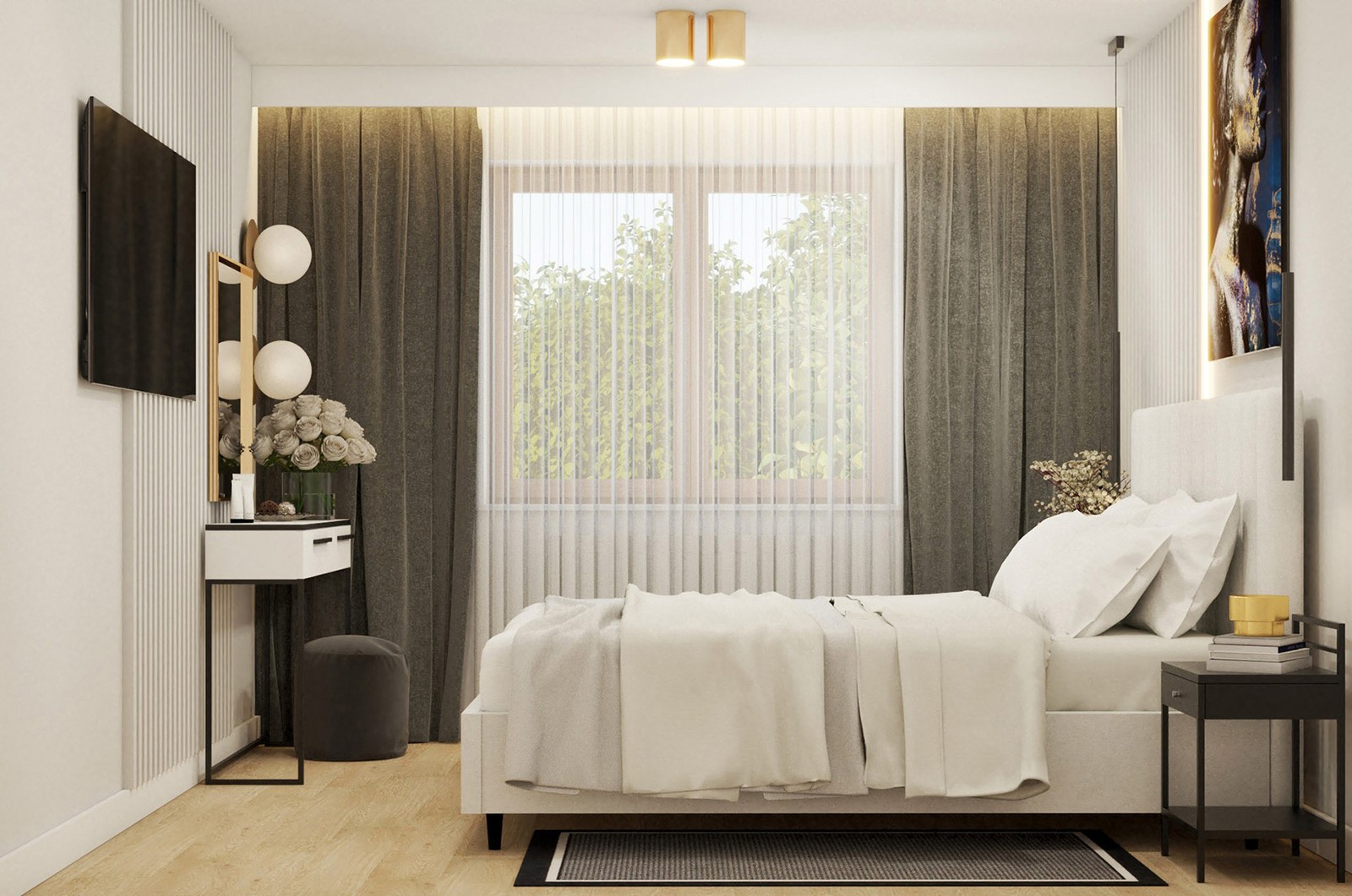 Dekoratorskie zen i feng shui, czyli jaka powinna być odległość od telewizora w salonie, a jaka w sypialni?