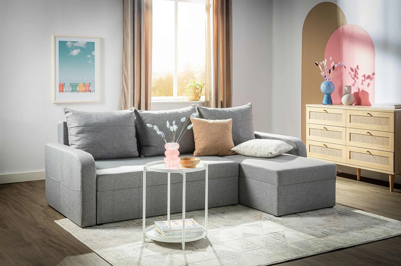 Kolorowy salon pełen inspiracji – odkryj magię barw, która wprowadzi moc pozytywnej energii