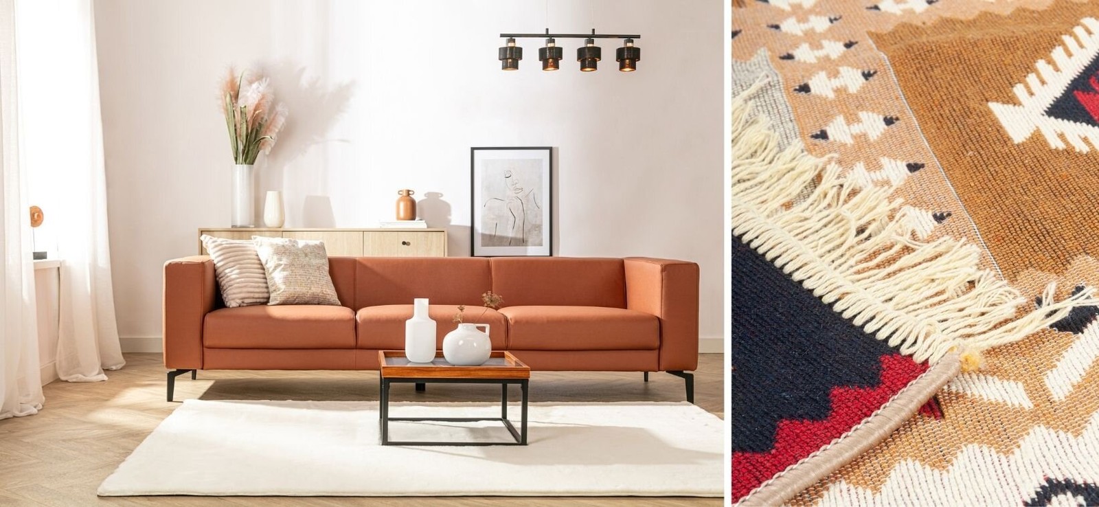 Salon w stylu boho loft – jak stworzyć klimatyczne wnętrze?