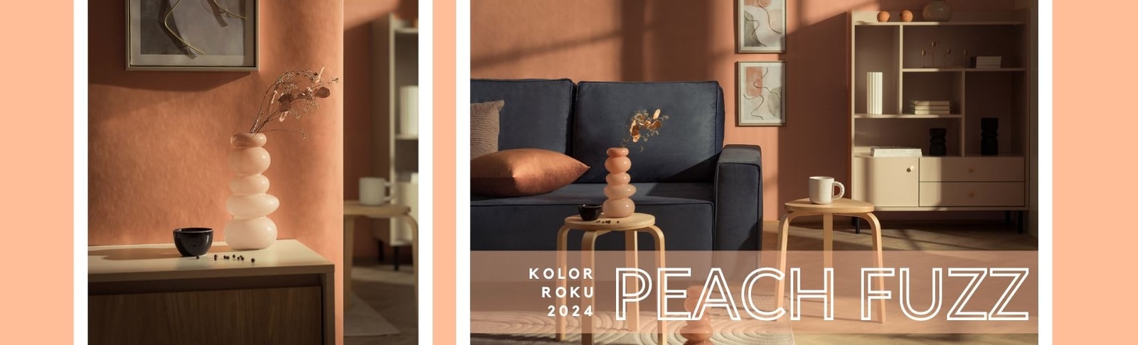 Kolor roku 2024 Peach Fuzz