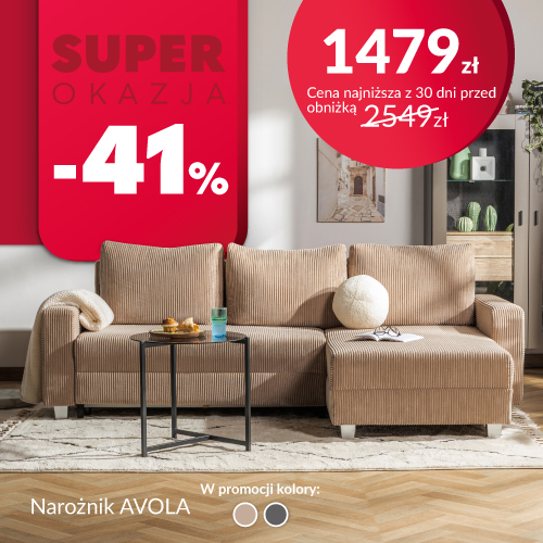 Superokazja: narożnik AVOLA