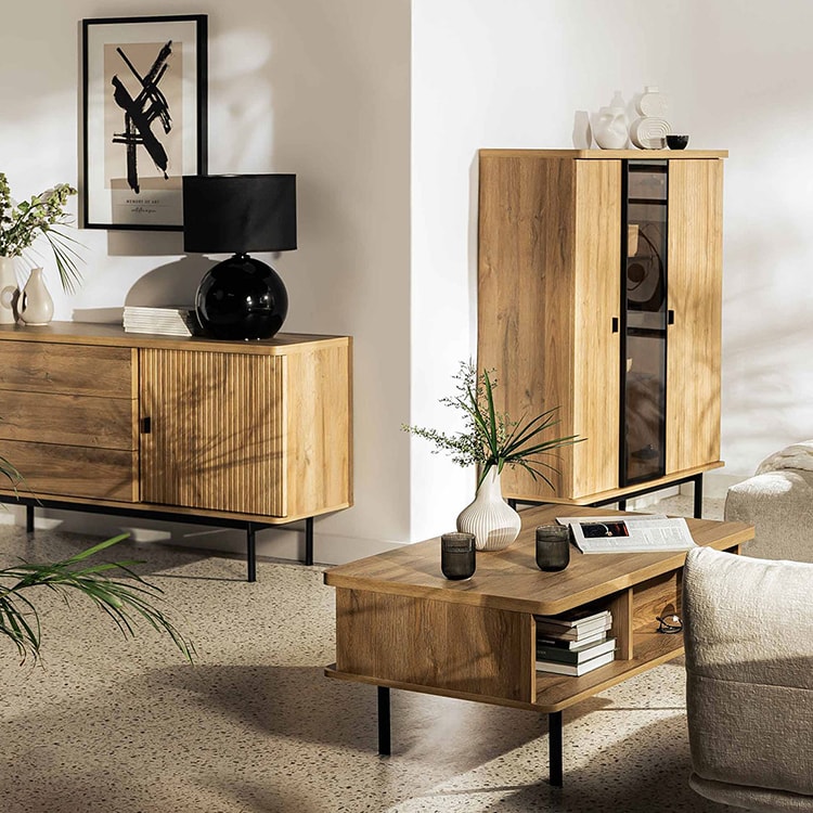 60 m² pełne stylu: aranżacja mieszkania w bloku, która urzeka sprytem i designem