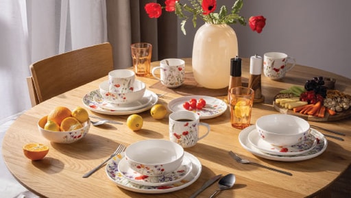 Kolekcja BLOM - porcelanowe zastawy inspirowane naturą