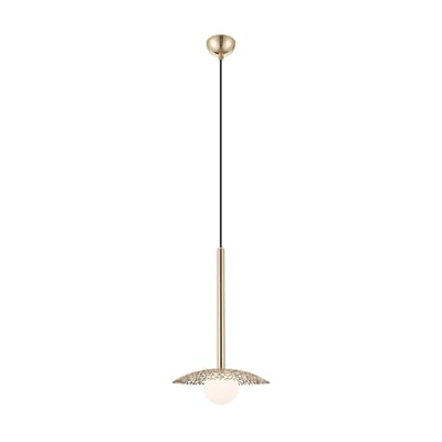 Lampa wisząca złota NICOSIA 163 cm