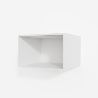 Korpus nadstawny QUBIK 60x38,5 biały