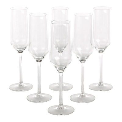 Komplet 6 kieliszków do szampana RUBIN 220 ml
