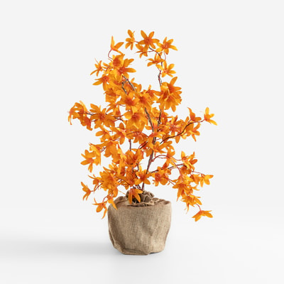 Dekoracja led drzewko JESIEŃ 55 cm