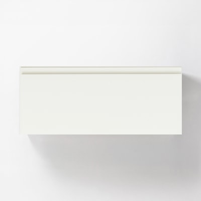 Blenda biały połysk PINEA 60x21 cm