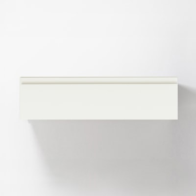 Blenda biały połysk PINEA 60x16,5 cm