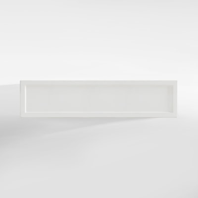 Blenda AVOLA 60x14 cm folia biały mat