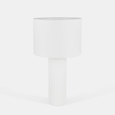 Lampa stołowa biała wys. 51 cm BLAIR R51811031