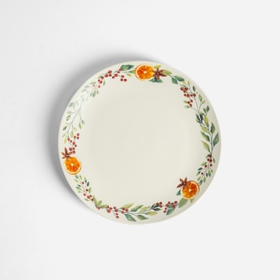 Talerz deserowy świąteczny WINTER TEA 20,8 cm
