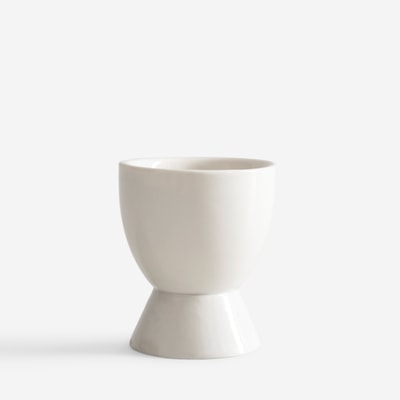 Kieliszek na jajko porcelanowy, wys. 6 cm