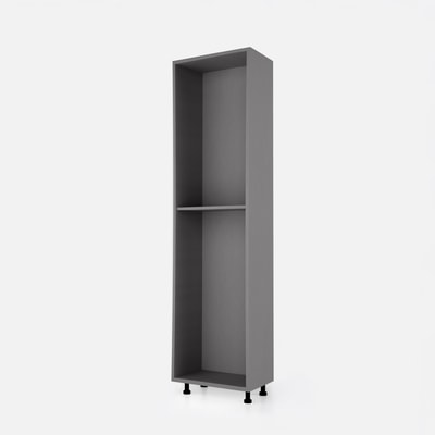 Korpus słupek płytki grafit 60x214,6 cm QUBIK