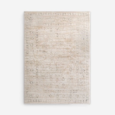 Dywan z orientalnym wzorem kremowy 160x230 cm TIVOLI