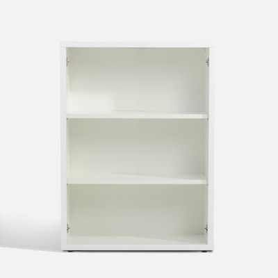 Biblioteczka niska DISEGNO WHITE OFFICE biały połysk