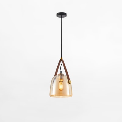 Lampa wisząca bursztynowa SOLTA
