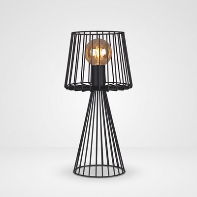 Lampa stołowa czarna SOUL BLACK