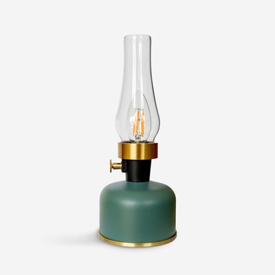Lampa stołowa LED zielona OLIA